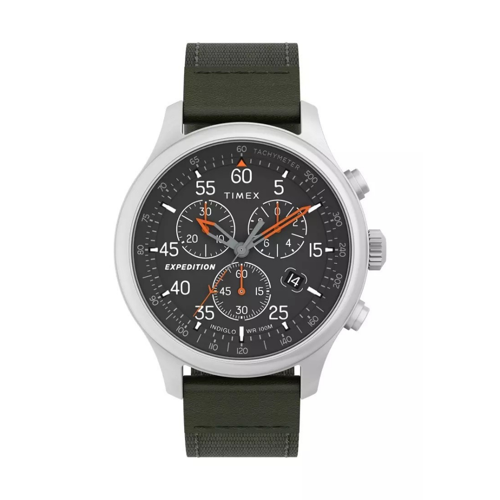 TIMEX TW4B26700 Expedition Field Jam Tangan Pria Original-Indiglo