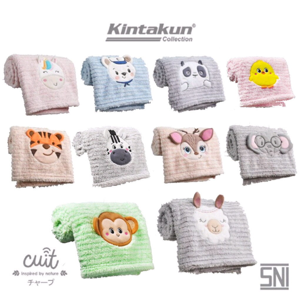 CUIT KINTAKUN BABY BLANKET - SELIMUT BAYI - SELIMUT MOTIF LUCU