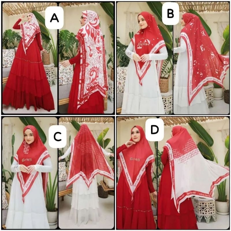 qalisya Maura syari series by gallery syarifah