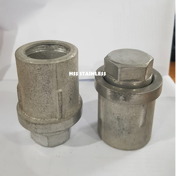 ADJUSTER / KAKI MEJA PIPA 1.1/2"INCH ALUMINIUM