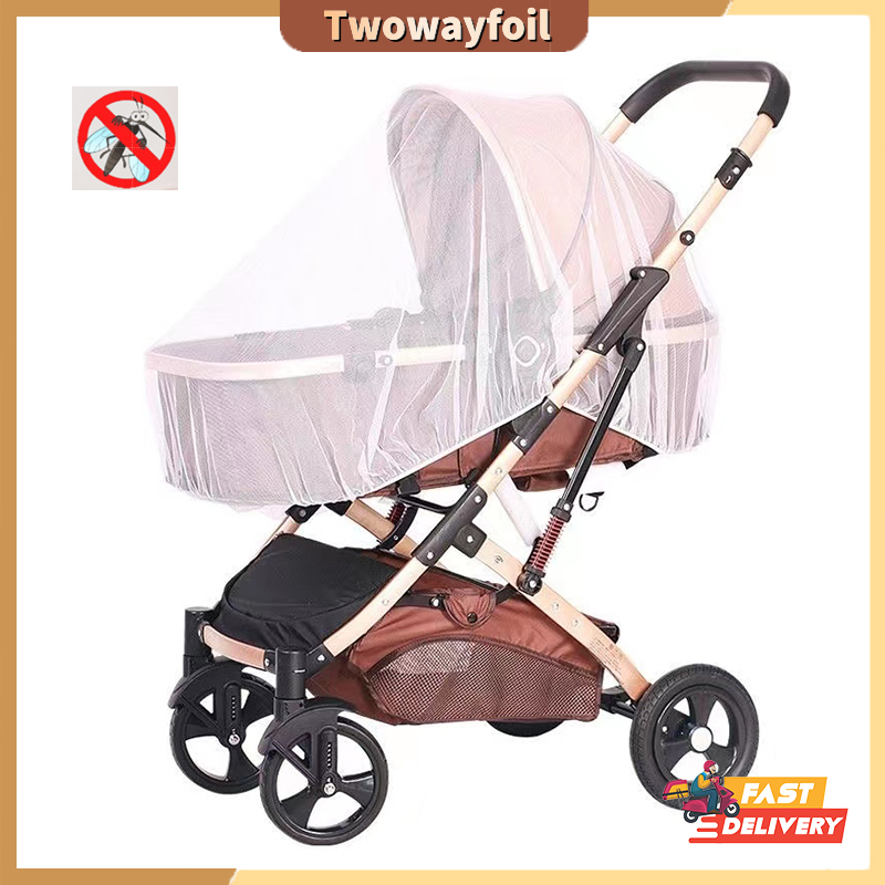 Stroller Cover Kelambu Bayi Jaring Anti Nyamuk Untuk Stroller Bayi Kelambu Bayi Kelambu Bayi Jaring 