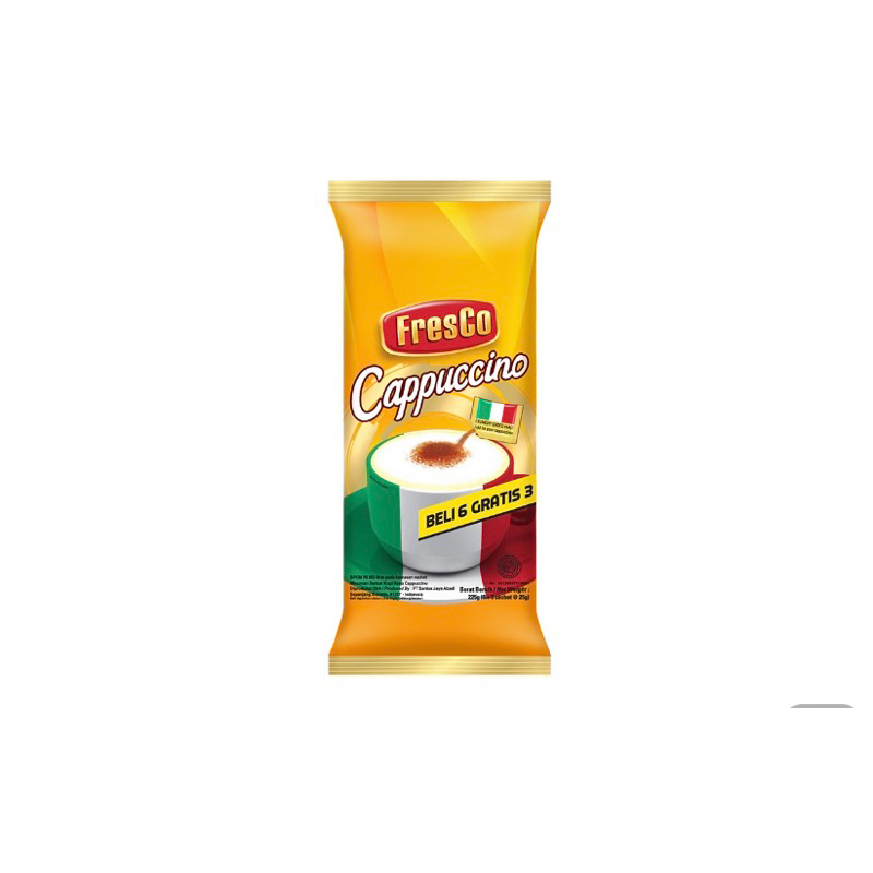 

FresCo kopi Cappucino 9 pcs /25gr