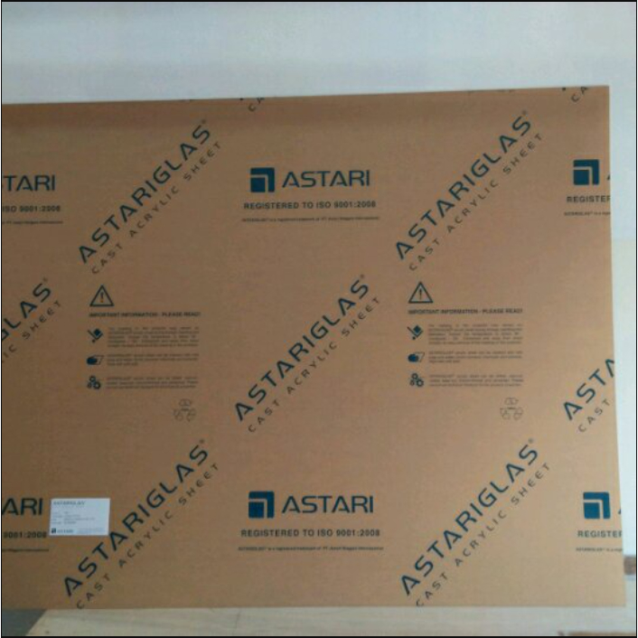 AKRILIK/ ACRYLIC BENING TEBAL 2MM UKURAN PERLEMBAR 122x244 CM