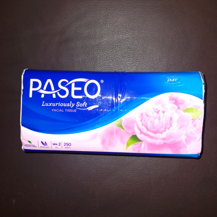 Tisu Paseo luxury Soft facial tissue 250s