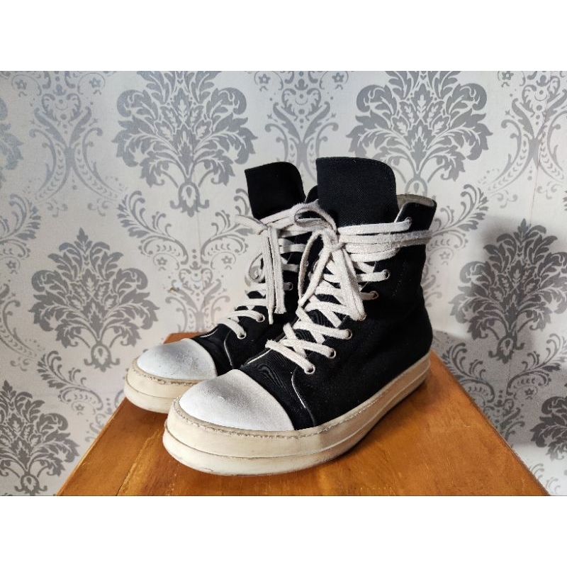 Sneakers Rick Owens Drkshdw SOMBRA OSCURA High size 42 Made in Italy Zipper DS ( Authentic)