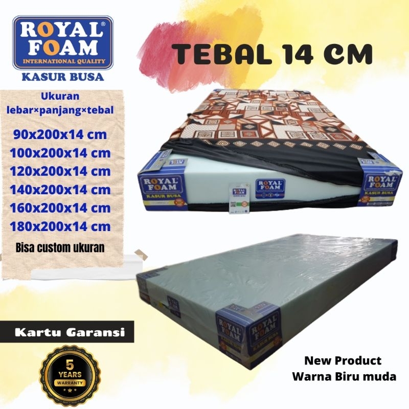 Kasur Busa Royal Foam TERMURAH Garansi 5th (Malang) 90x200 100x200 120x200 140x200 160x200 180x200 t