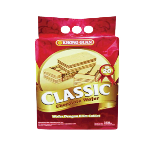 

Khong Guan Wafer Classic Coklat 350gr