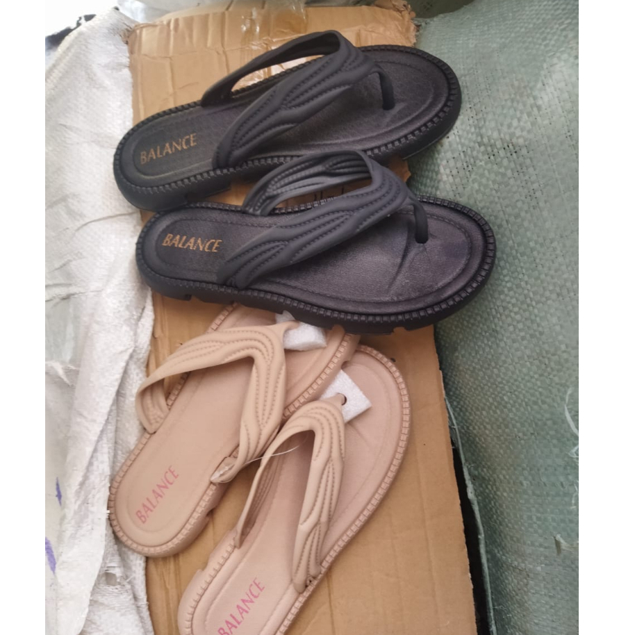 flip flop sandal Wanita Dewasa simple 1404-1 size 37-40 Sandal Model stylish