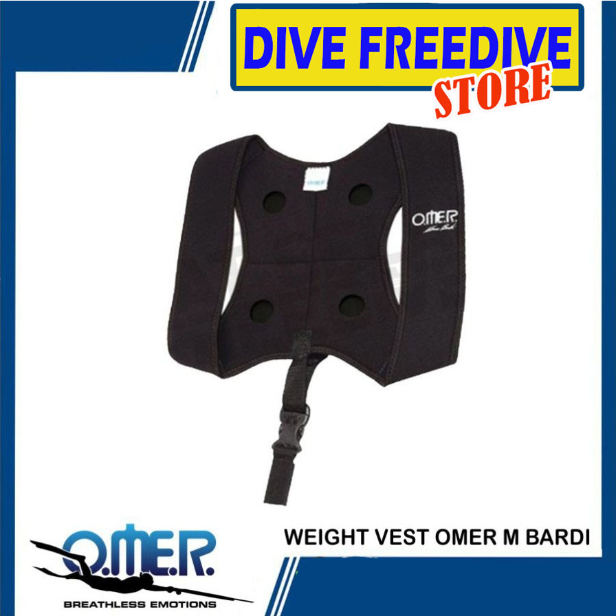 Weight Vest Apnea Omer M Bardi Rompi Pemberat Selam Freedive Freediving Spearfishing Spearo Apnea