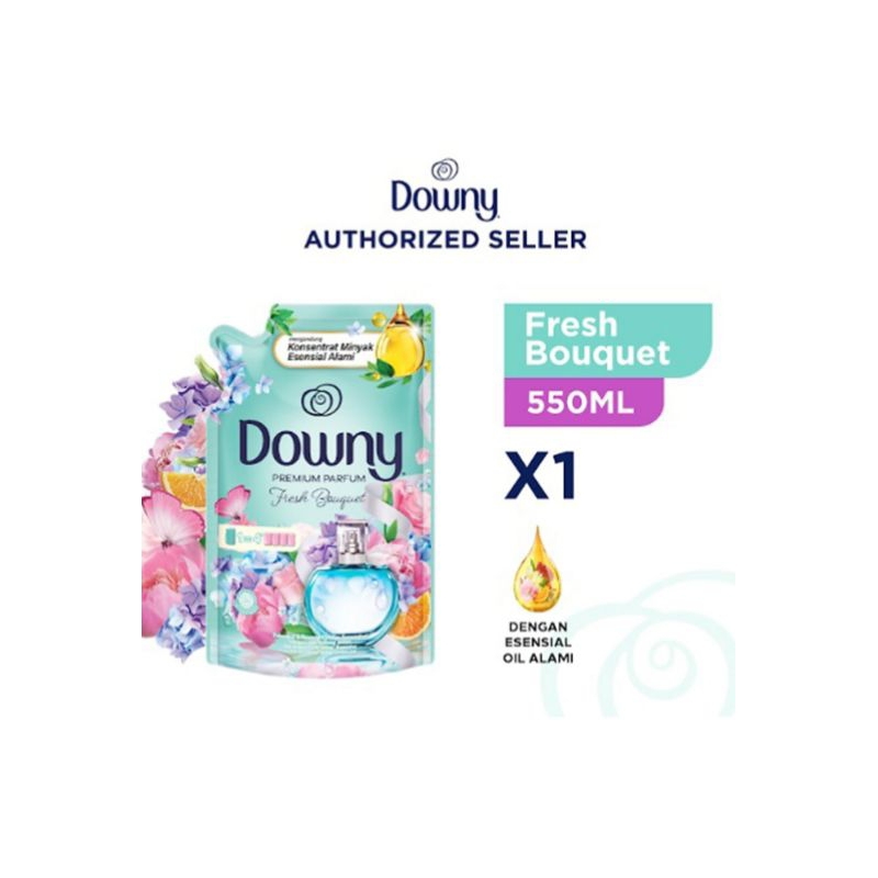 Downy pewangi pakaian 550ml downy pewangi dan pelembut pakaian