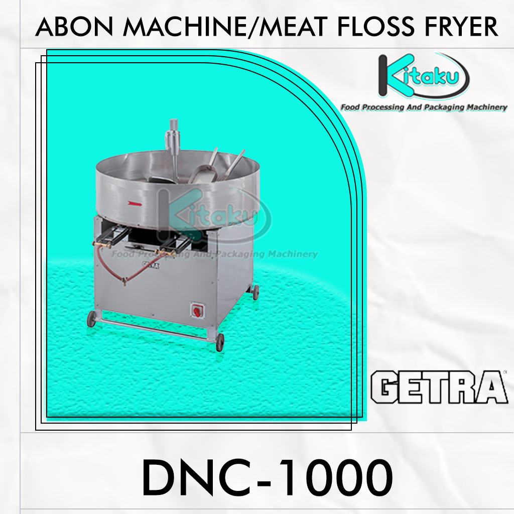 DNC-1000 Abon Machine Meat Floss Fryer GEA GETRA