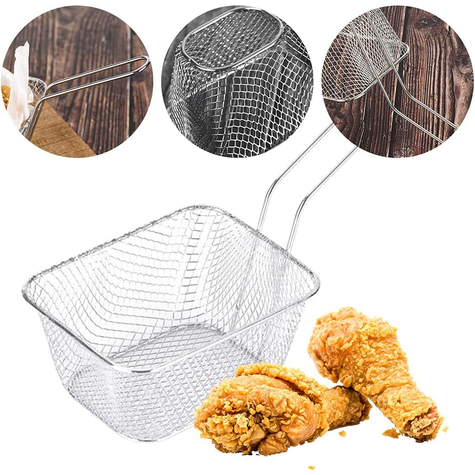 Mini Fry basket / Tempat Menggoreng Kentang Goreng / Keranjang Kentang