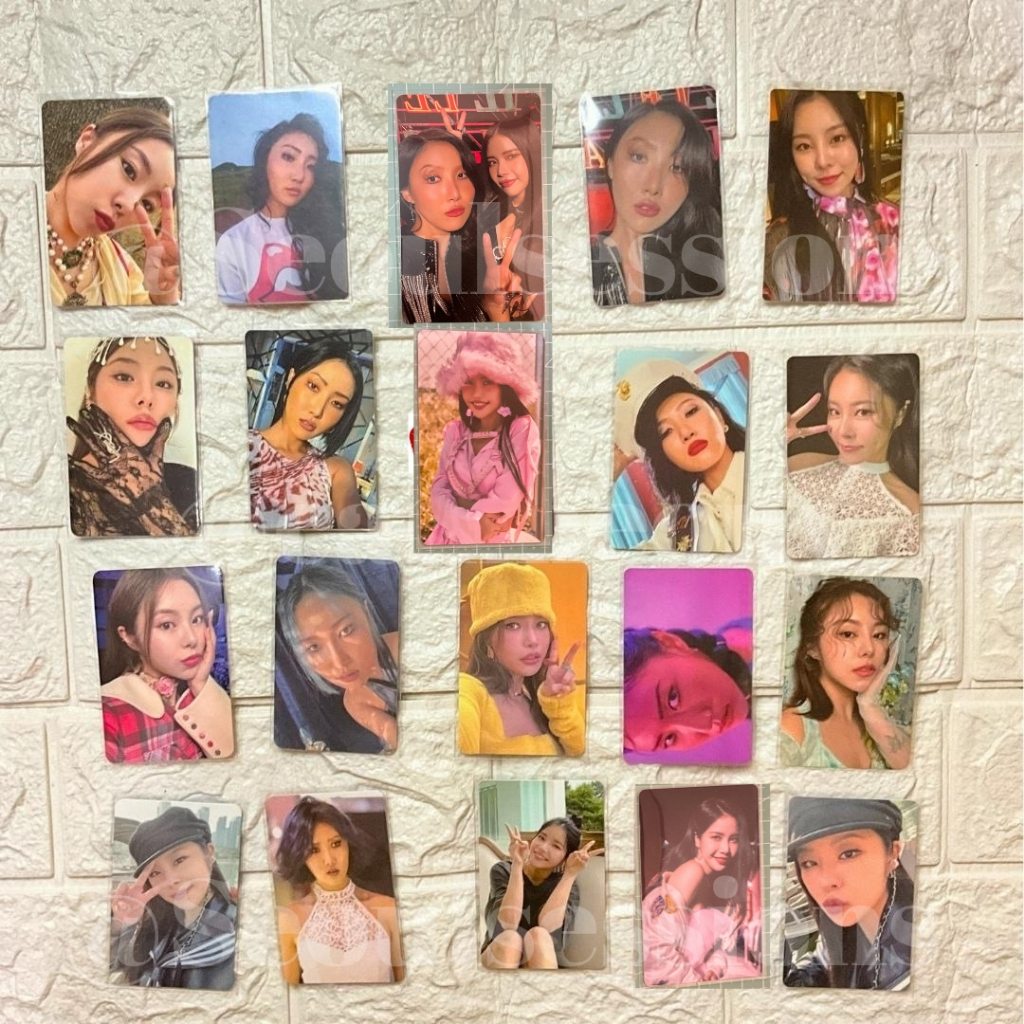 [READY] Mamamoo Solar Moonbyul Wheein Hwasa - Album Photocard PC