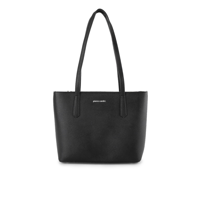 Pierre Cardin Tas Wanita Hand Bag Tas Kerja Casual Tas Selempang ORI 9121511401BLA-HITAM