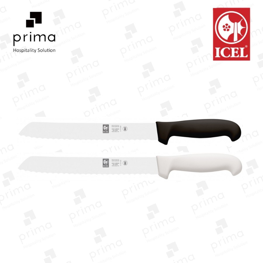 Bread knife 25 cm PP | Pisau Roti Original - ICEL