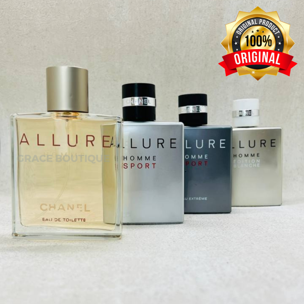 Parfum Pria Branded Original 100% - Allure Homme Series (Tester)