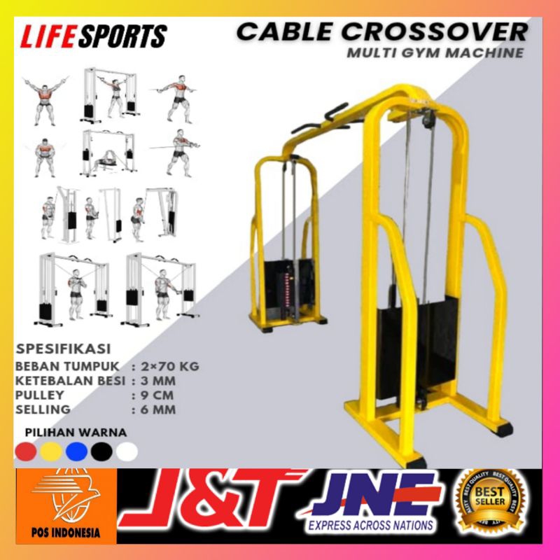 cable crossover(original)cable crossover-gym-alat fitnes-gym machine-home gym