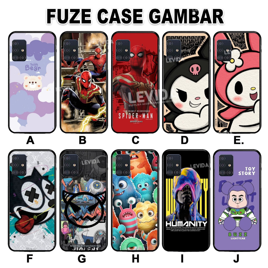 Samsung A51 Samsung A70 Samsung A70S Softcase Gambar/ Case Motif Kartun FM-09 Case Samsung A51 Samsu