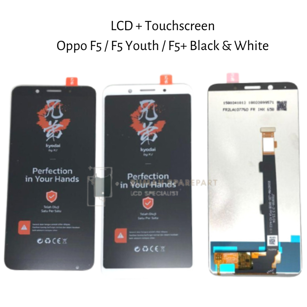 LCD + Touchscreen F5 / F5 Youth / F5+ Ori Fullset