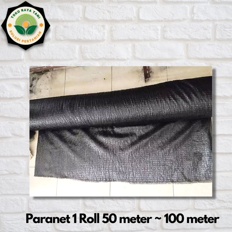 Jual Paranet 75% peneduh tanaman 1 rol/gulung panjang 50 meter~ 100 meter Lebar 3 meter