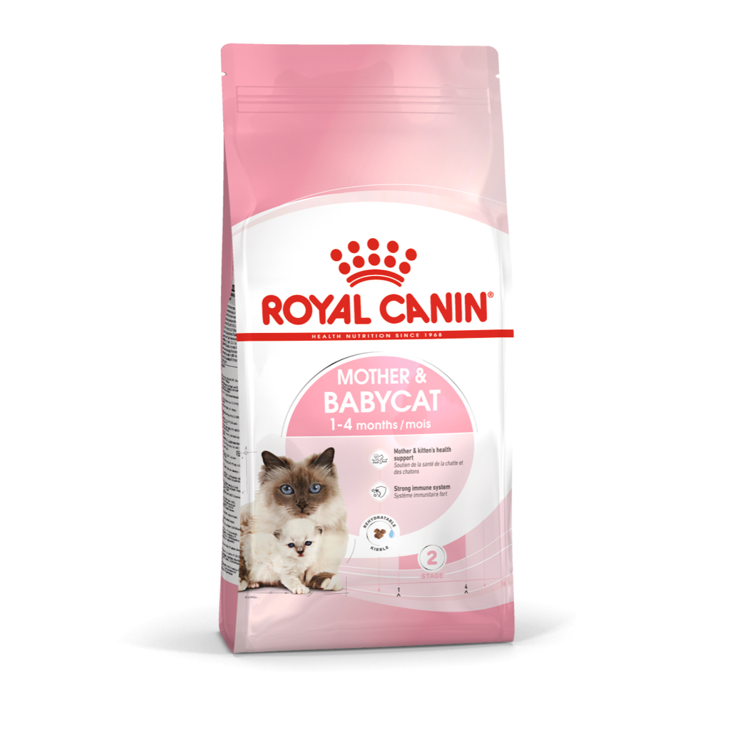 ROYAL CANIN MOTHER & BABY CAT/MAKANAN KUCING HAMIL, MENYUSUI-4KG