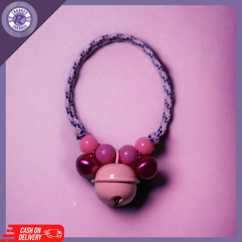 HARGA GROSID TERMURAH kalung kucing 3 lonceng model kekinian kalung kucing anti kutu dan jamur kuali