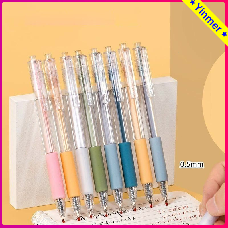 

COD✨ Pulpen Mekanik 0.5mm / Cetek / Retractable Gel Pen Pastel /Pulpen mekanik/bulpen/pulpen gel Untuk Alat Tulis Impor Murah-Yinmer