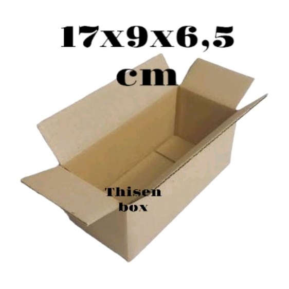 

Kardus packing 17x9x6,5 cm box kerdus siap pakai | paking sovenir
