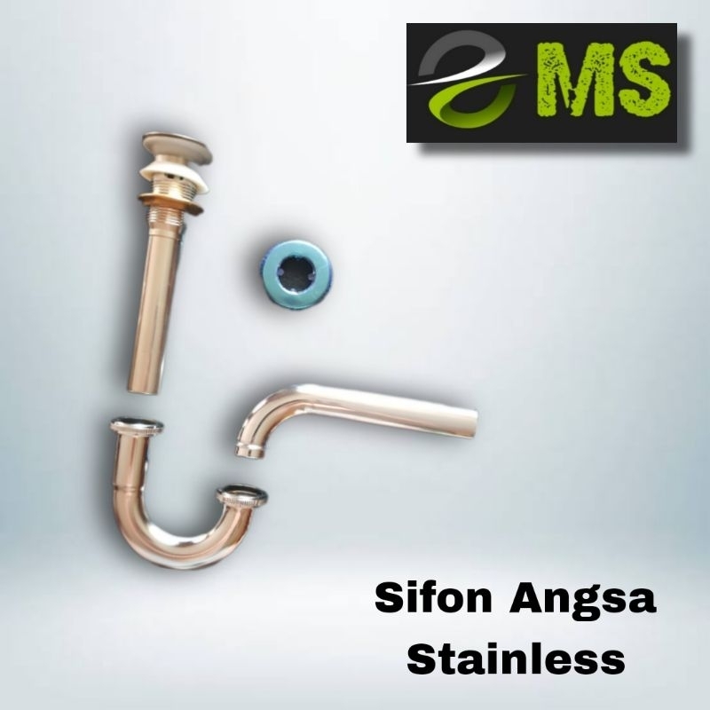 Sifon Leher Angsa Kedeng / Sifon Wastafel Angsa / Siphon Leher Angsa