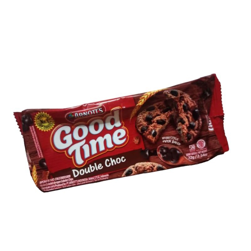 

Good Time Double Choc 72gr