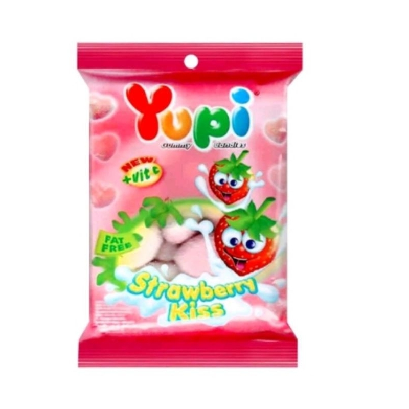 

Promo Permen yupi strawberry kiss 120 gr 1 pack