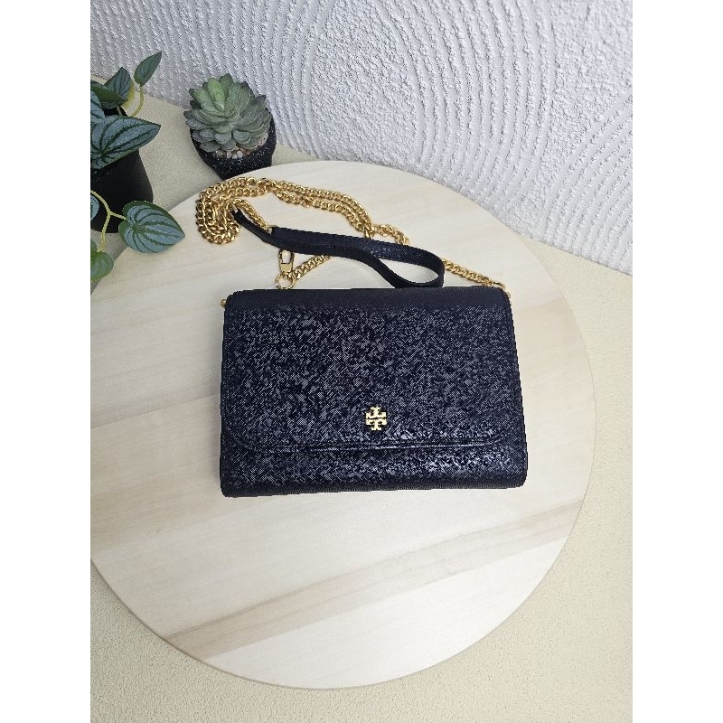 TB Emerson chin wallet Navy