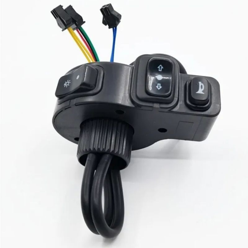 3 In 1 Saklar Lampu Klakson Sein Sepeda Listrik Skuter Elektrik Motor Tombol Saklar Sepeda Listrik