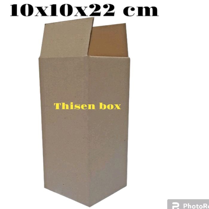

Kardus packing 10x10x22 cm | die cut | recycle | daur ulang | paking daur ulang
