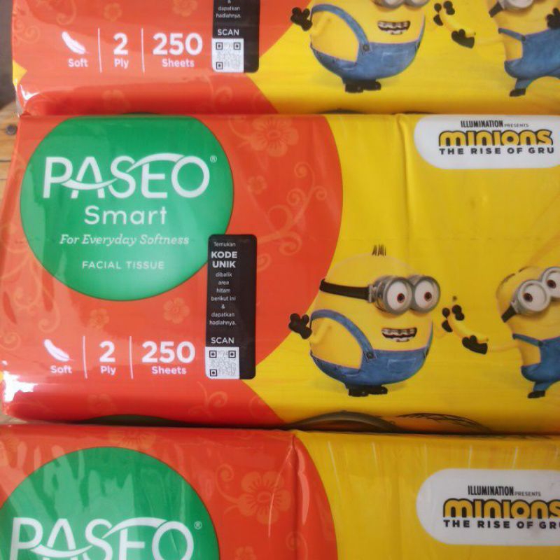Facial Tissue Paseo Smart isi 250 sheet