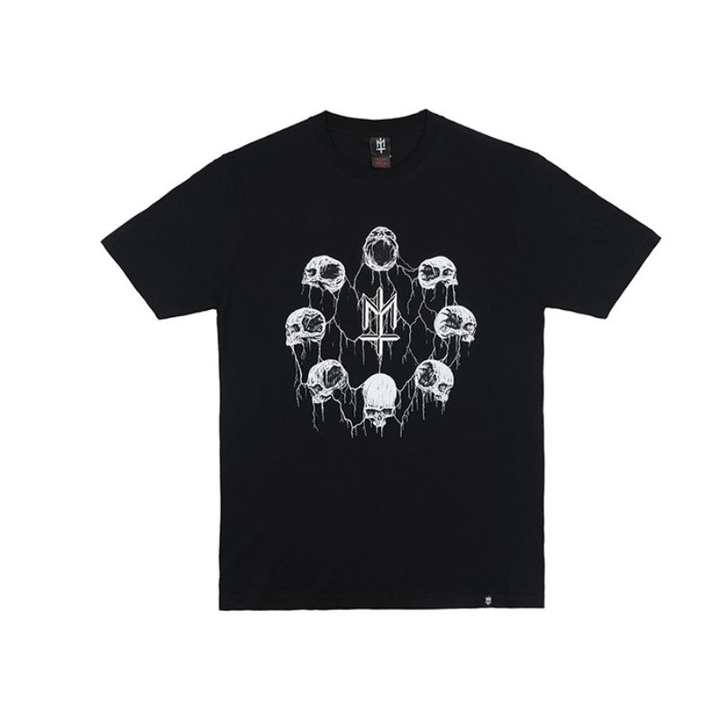 MATERNAL DISASTER - TSHIRT "SYNKT" HOOPS KAYUTANGI