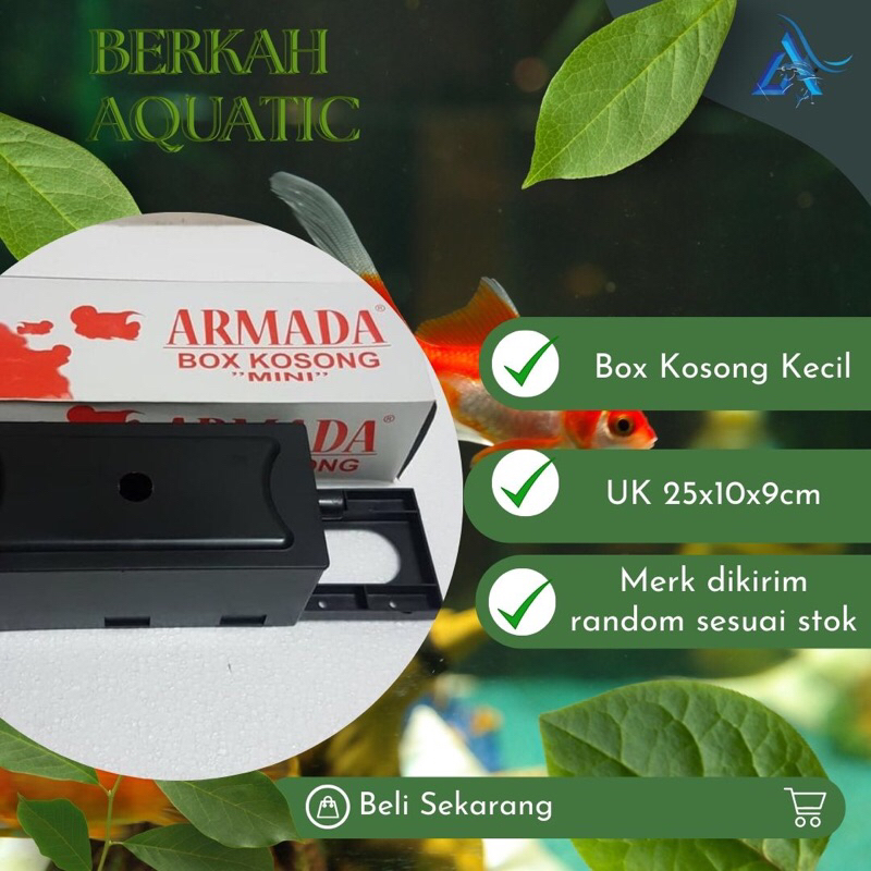 BOX KOSONG KECIL/MINI BOX FILTER AQUARIUM
