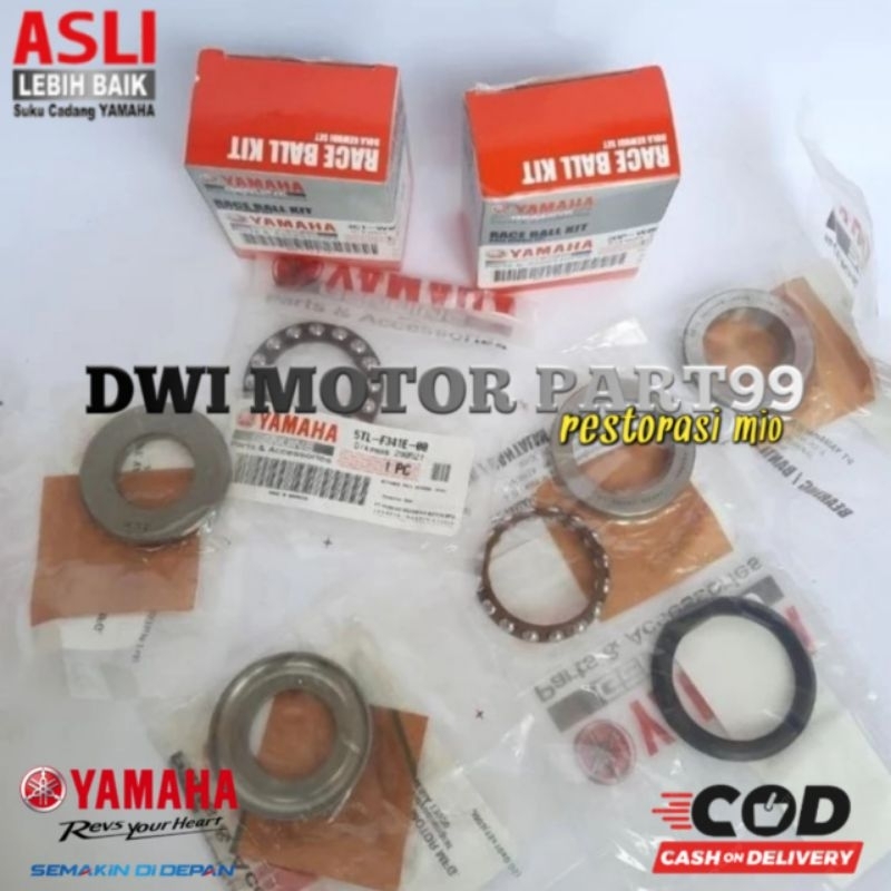 KONES KOMSTIR SET ATAS BAWAH VIXION OLD LAMA NVL NVA ORIGINAL YAMAHA