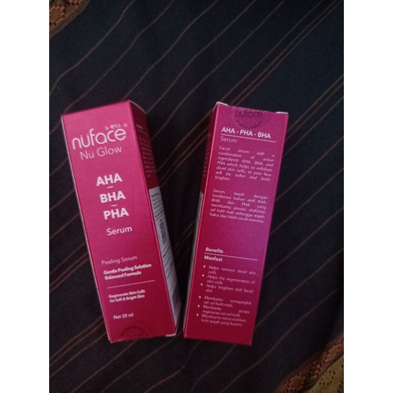 NUFACE SERUM AHA BHA PHA