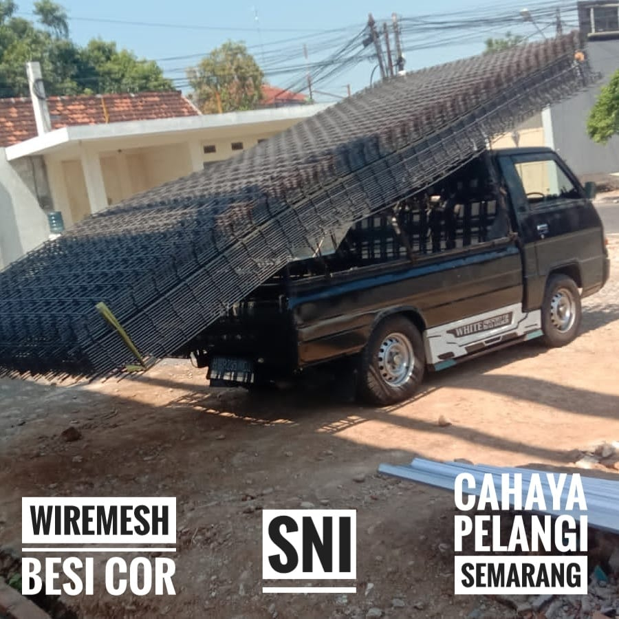 Wiremesh M6 Wermes Besi Cor Dak Beton 6mm Ulir - SNI