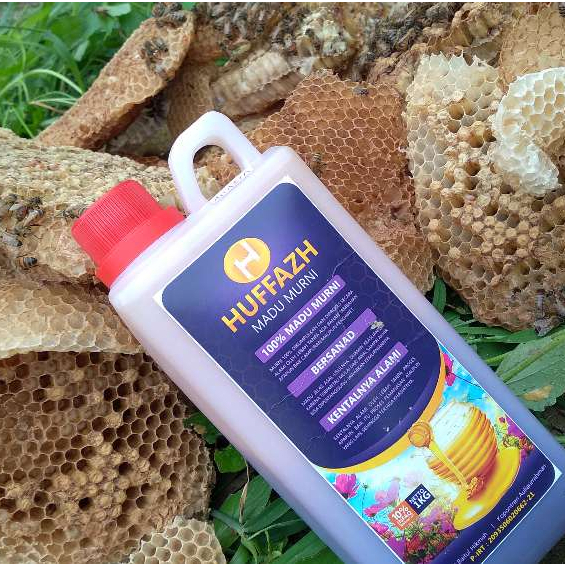 

Madu Murni HUFFAZH Asli Alami Bersanad 1Kg Nektar Akasia