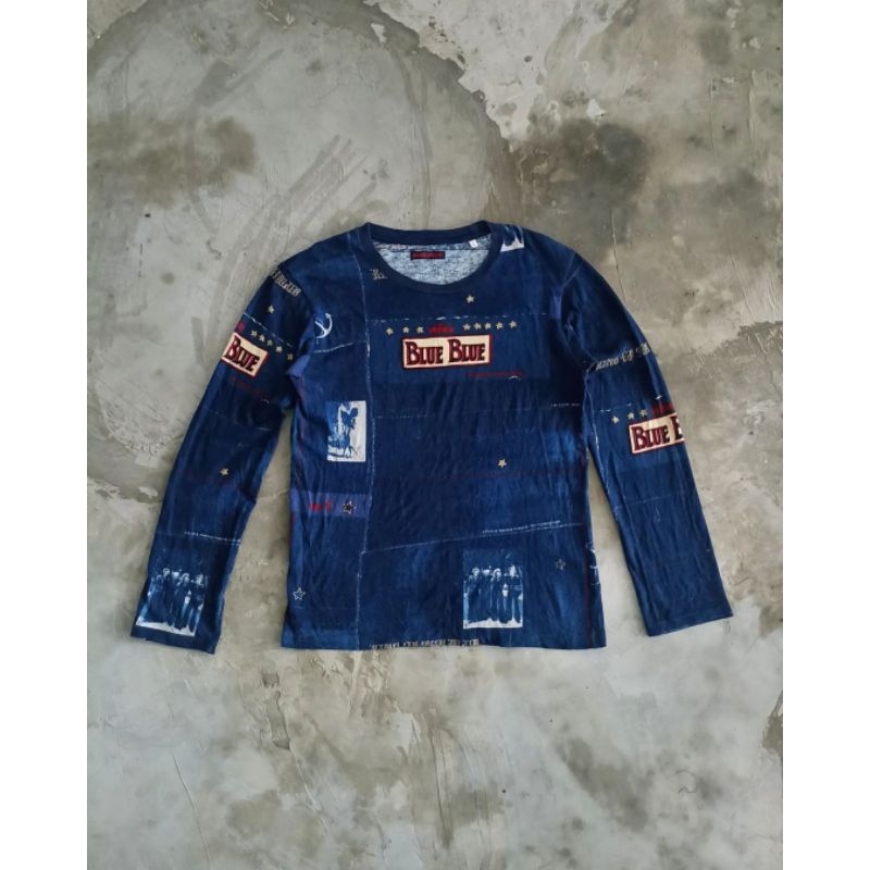 Blue/blue japan x hollywood ranch market longsleeve