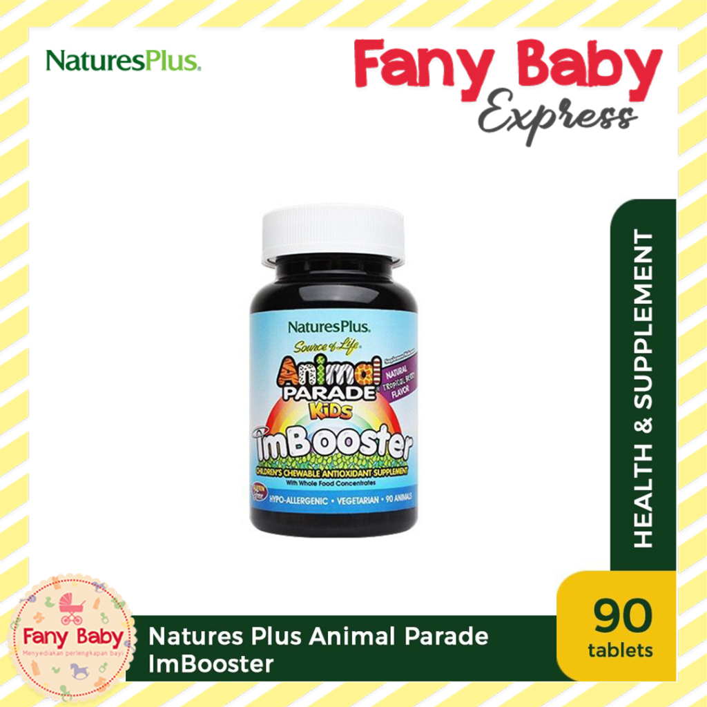 NATURE PLUS ANIMAL PARADE KIDS IMMUNE BOOSTER / 90 TABLET