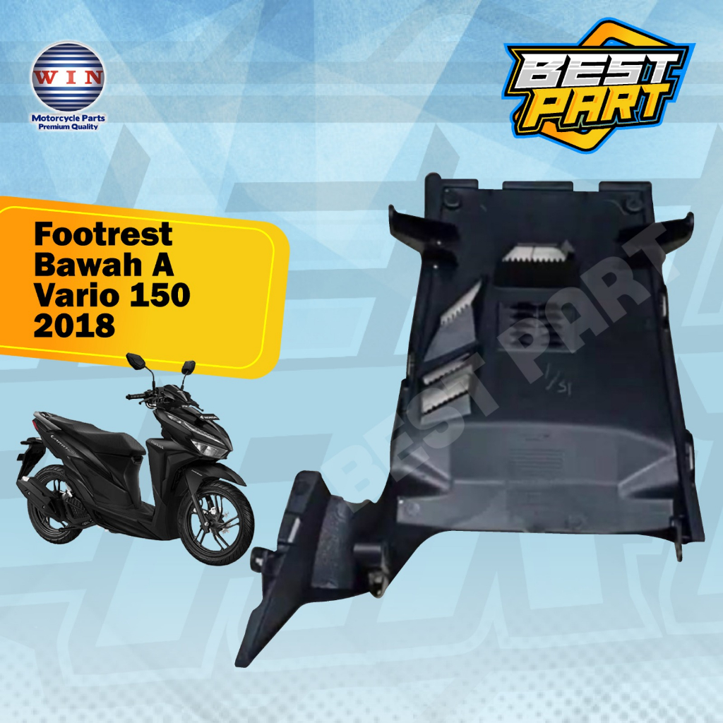 DEK BAWAH PENAHAN BODY PENAHAN LUMPUR HONDA VARIO 150 ALL NEW FOOTREST BAWAH KOLONG VARIO ALL NEW 15