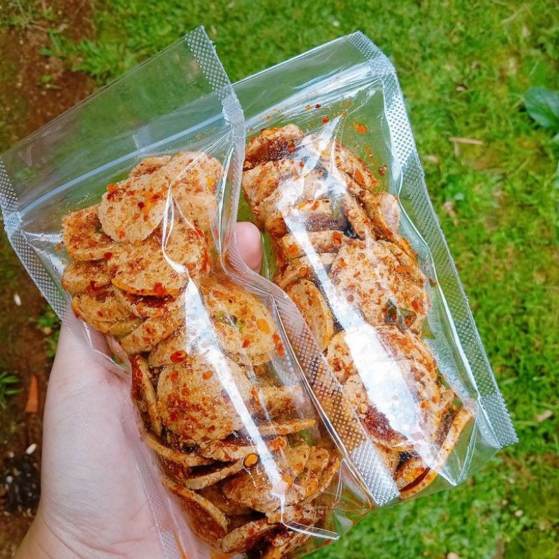 

Basreng Pedas Tanpa Daun Jeruk 250 gram