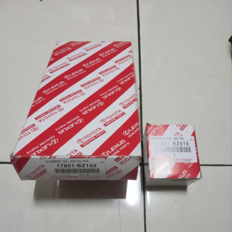 Saringan Filter udara dan Filter oli avanza xenia Dual VVTi 2016up