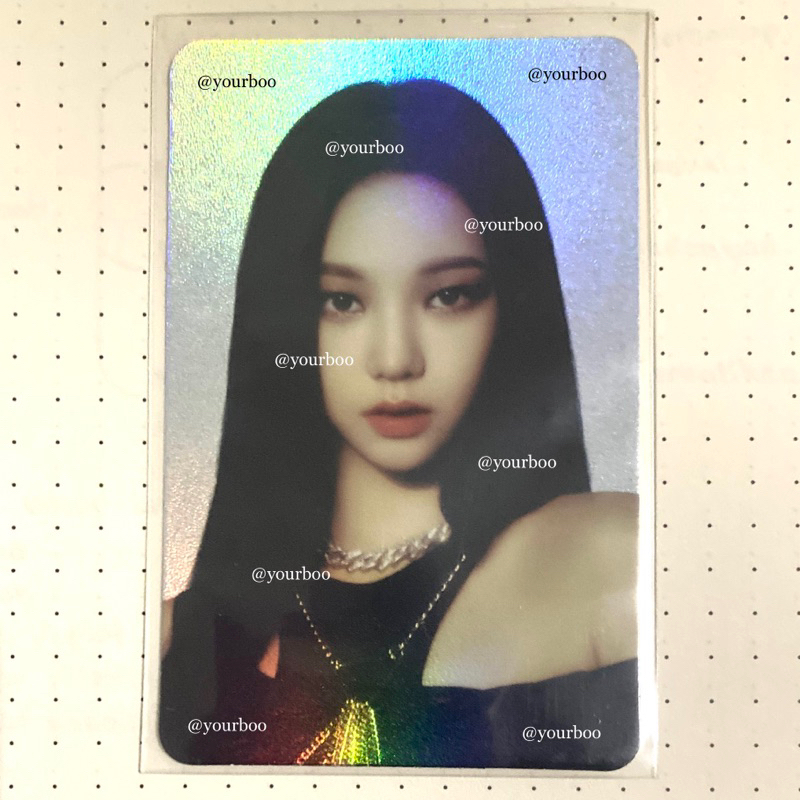 Photocard Hologram Karina aespa MD Girls On Top GOT Step Back Holo