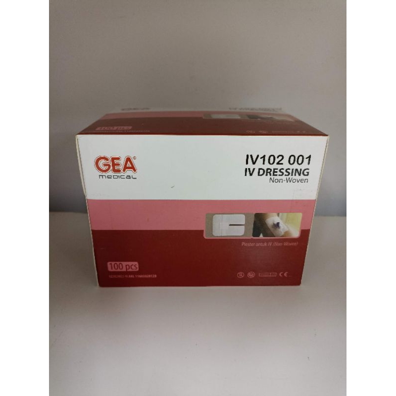 IV Dressing Plester Non Woven 60 x 80 mm - Gea