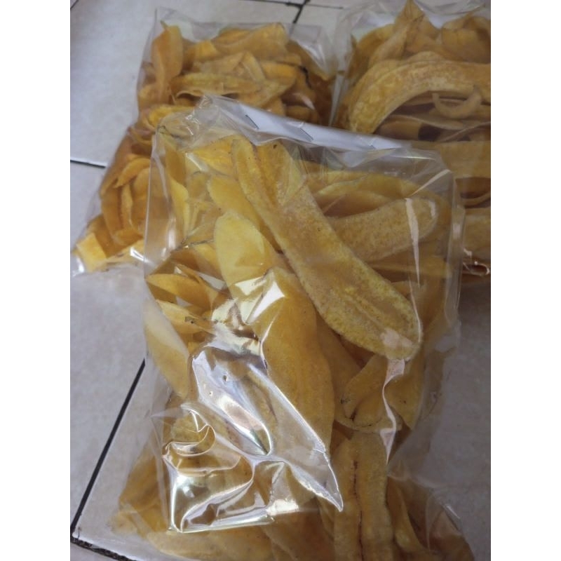 

kripik pisang renyah/kripik pisang gurih 500gram