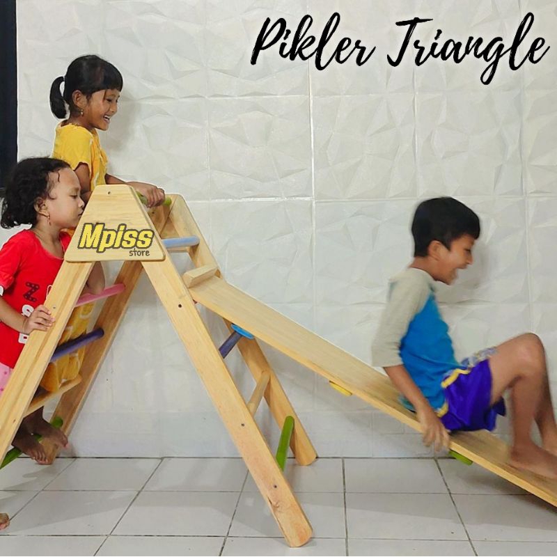 Mainan Anak - Pikler Triangle - Mainan Prosotan Anak - Panjatan